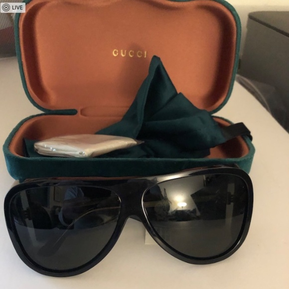 GUCCI  Acetate Sunglasses GG0149S Black main image 7